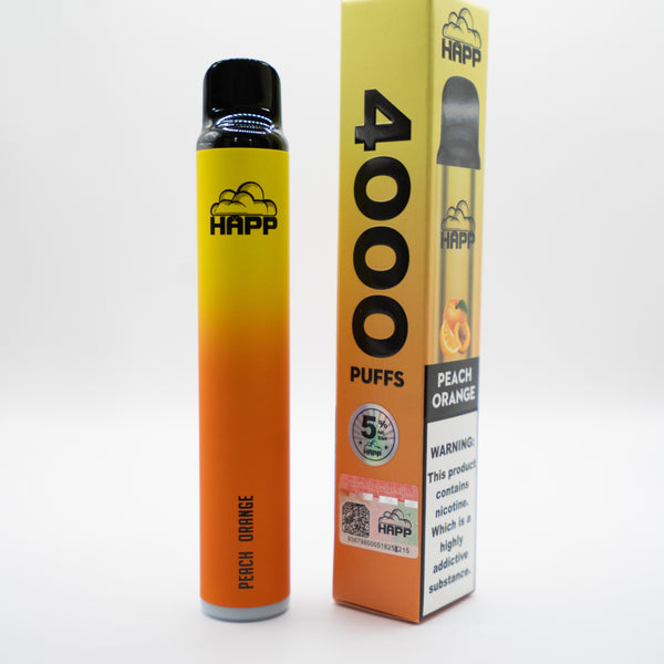 HAPP BAR PEACH ORANGE 4000