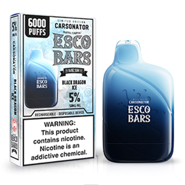 ESCO BARS - BLACK DRAGON ICE 6000
